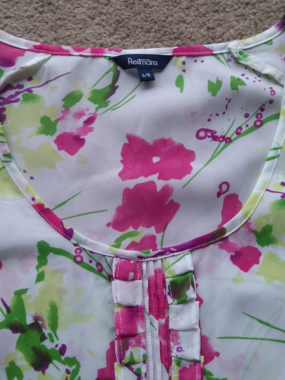 Reitmans & Ricki's Blouses Size Large ,Like New Bundle For - Picture 13 of 13